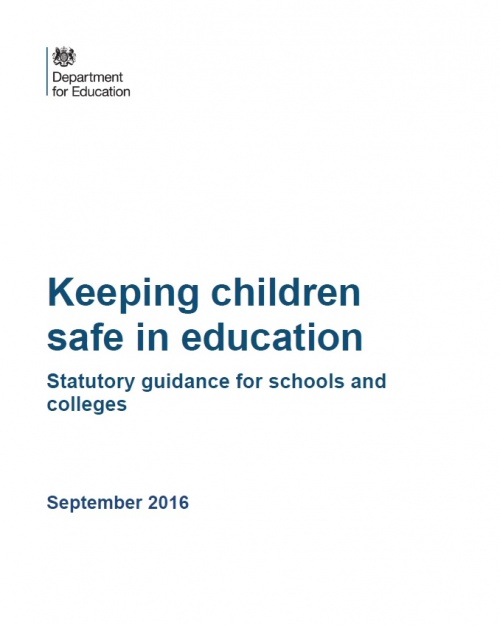 Keeping Children Safe in Education - Revised for September 2016